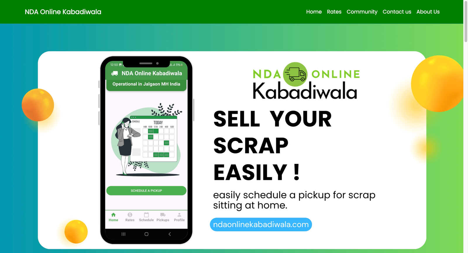 Website for nature Conservation